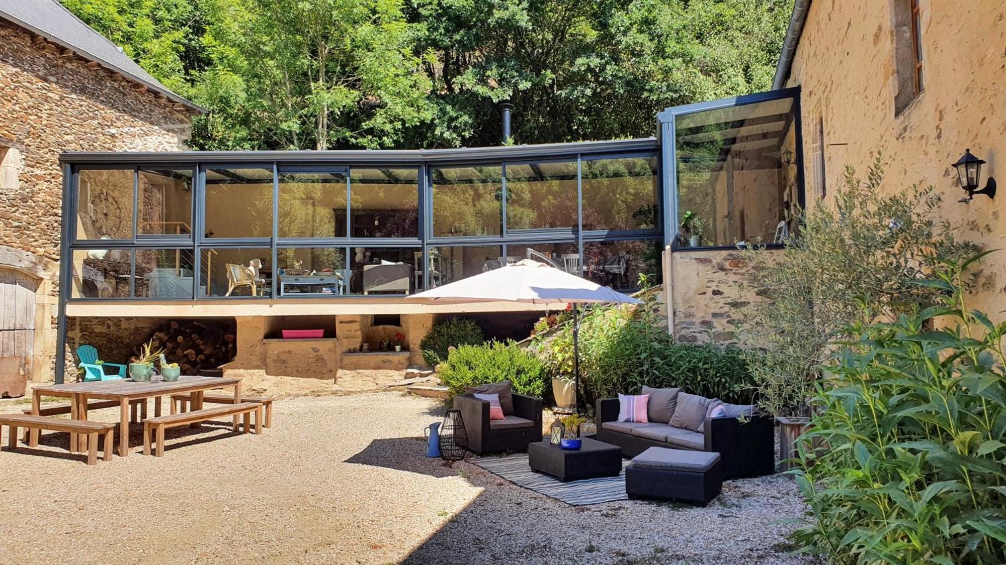 La Ferme Des Andes - Gite L'Atelier Quins Exteriör bild